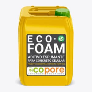 ECOFOAM·AIR - Agente Espumante para Concretos e Argamassas Celulares.